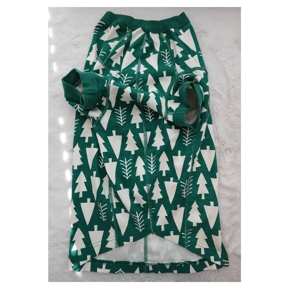 Hanna Andersson Holiday Tree Organic Cotton Pet Pajama XL